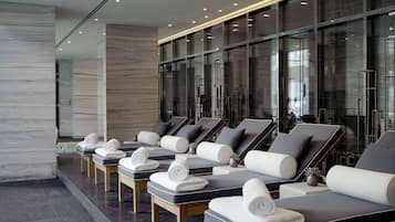 Indoor pool, open 6:00 AM to 9:00 PM, lifeguards on site