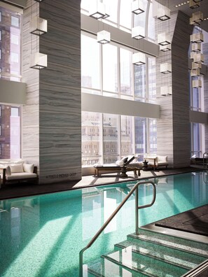 Indoor pool, open 6:00 AM to 9:00 PM, lifeguards on site - Park Hyatt New York (New York)