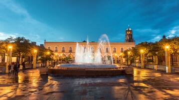 Fachada de la propiedad