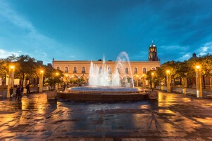 Fachada de la propiedad