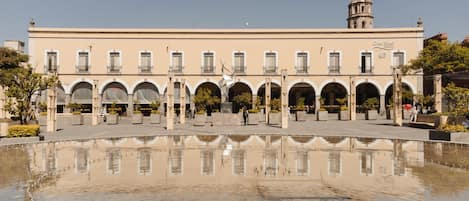 Voorkant van accommodatie