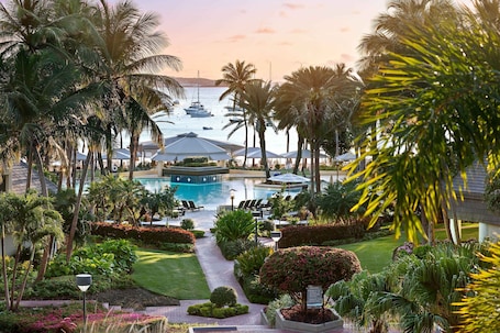 Outdoor pool, cabanas (surcharge), sun loungers