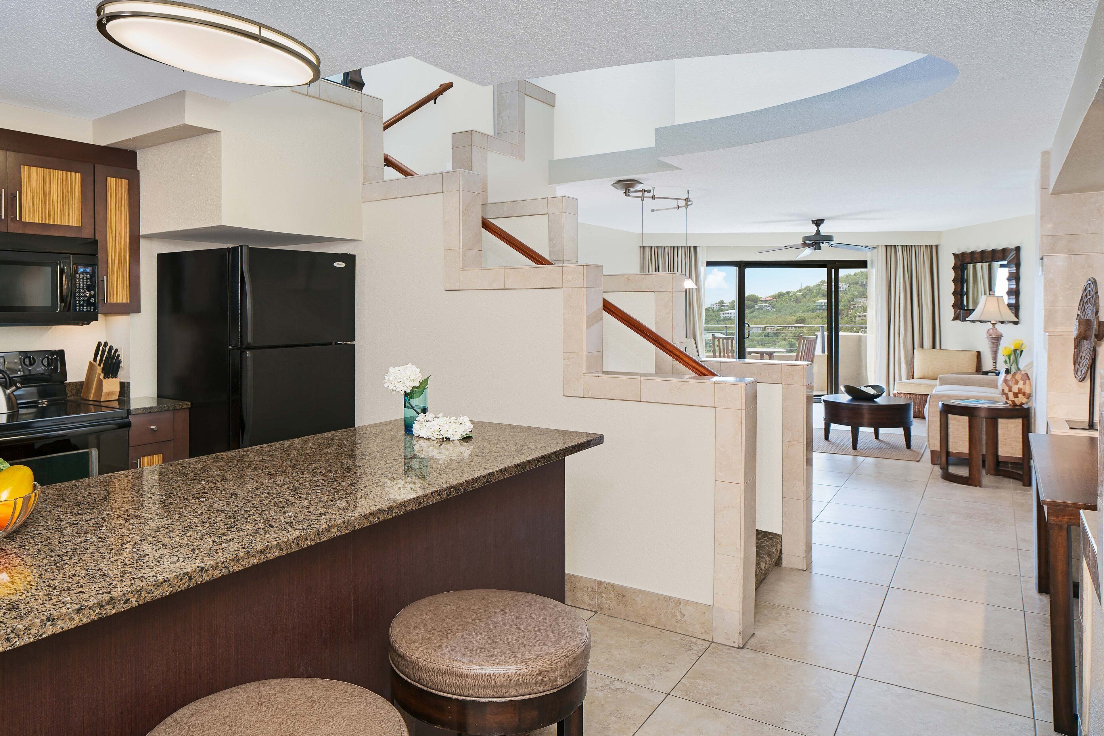 room, 2 bedrooms, non smoking, resort view (balcony) | living area | flat-screen tv, dvd player