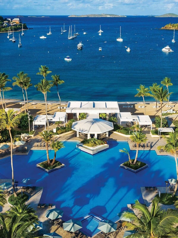 Outdoor pool, cabanas (surcharge), sun loungers