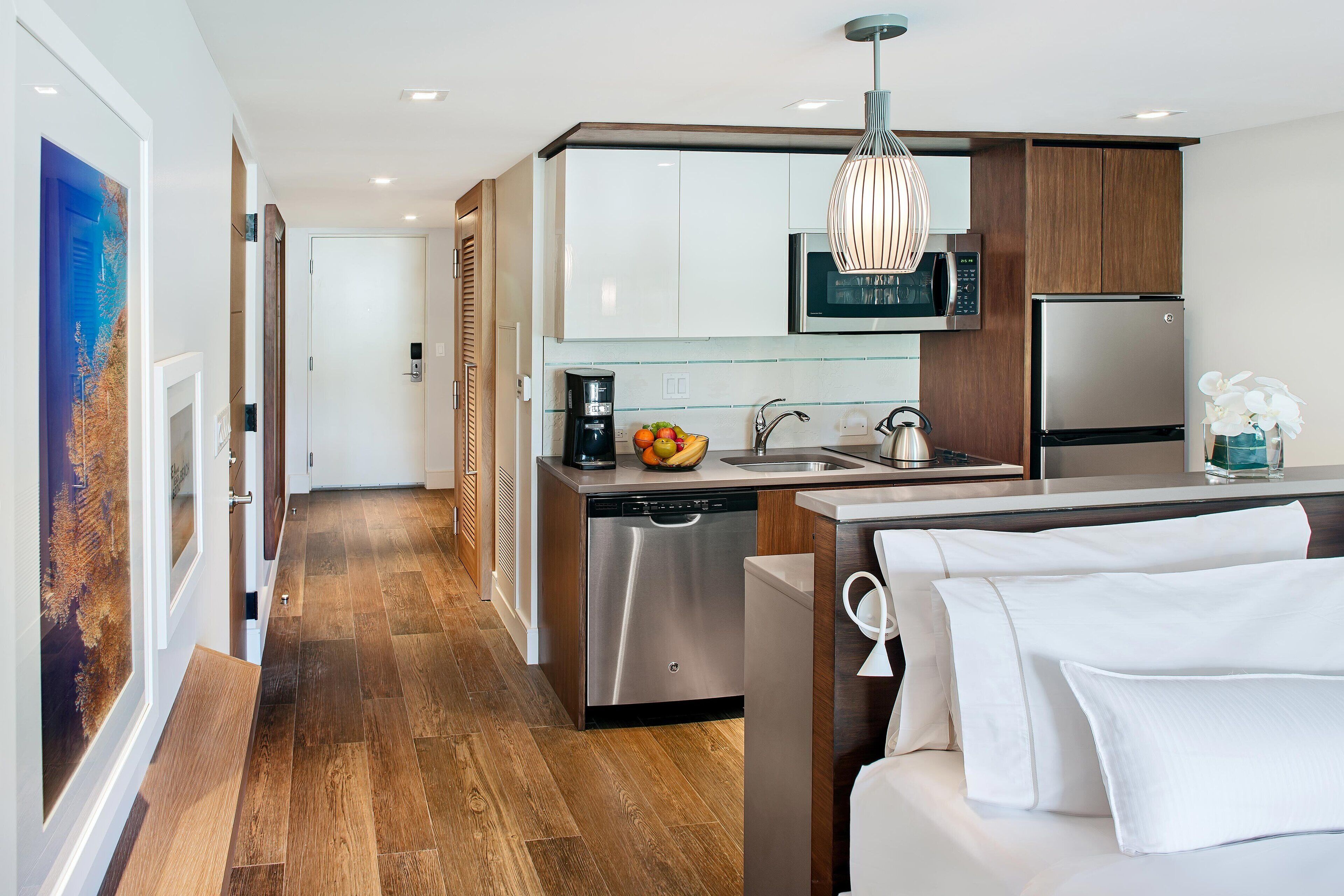 studio, 1 king bed with sofa bed, non smoking, resort view (balcony) | living area | flat-screen tv, dvd player