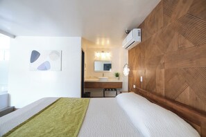 Down duvets, memory-foam beds, in-room safe, individually furnished