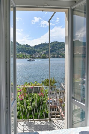 Double Room, Lake View | View from room - Hotel Marco's (Como)