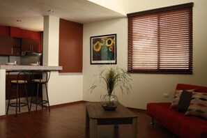 Appartement Deluxe, 1 chambre, 2 salles de bains, vue ville