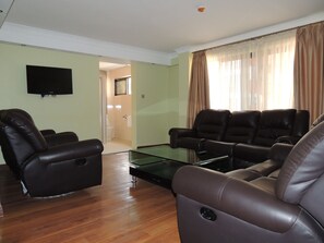 Executive Suite | Living room | 32-inch TV with satellite channels