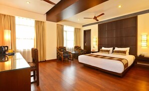 Executive Room | Minibar, in-room safe, individually decorated, blackout drapes - Hotel Metro Heights (New Delhi)
