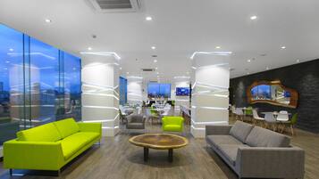 Zona de estar del vestíbulo