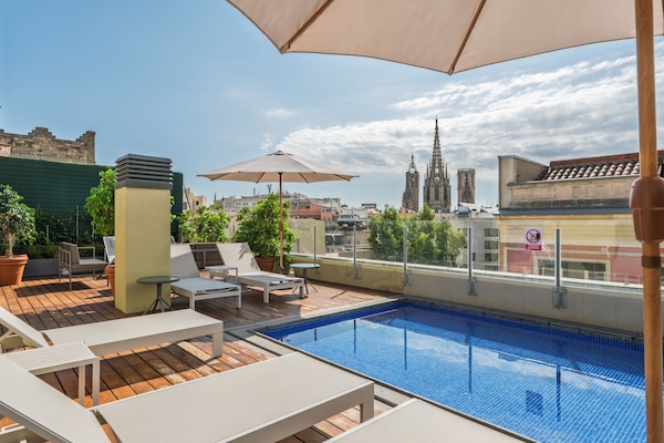 Piscina en la azotea