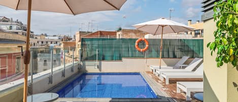 Takterrasspool