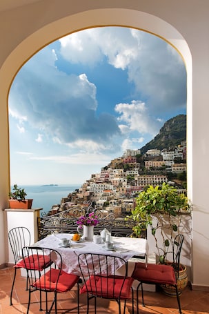 Premier Apartment, 2 Bedrooms (Galli) | View from room. Palazzo Margherita Positano