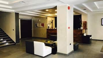 Sala de estar en el lobby