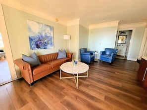 Signature Suite, 2 Bedrooms, Non Smoking, Bay View | Living area | LCD TV