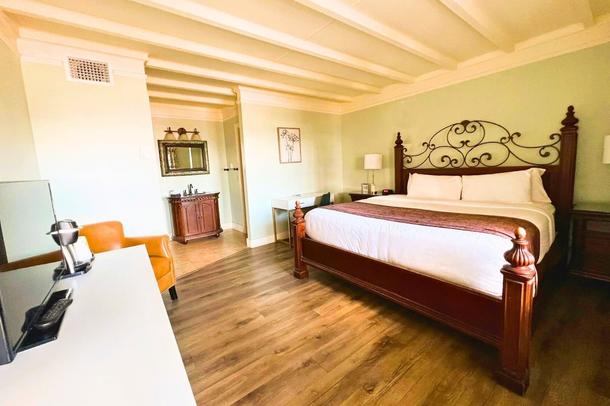 Standard Room, 1 King Bed, Non Smoking, Courtyard View | Premium bedding, desk, iron/ironing board, free WiFi