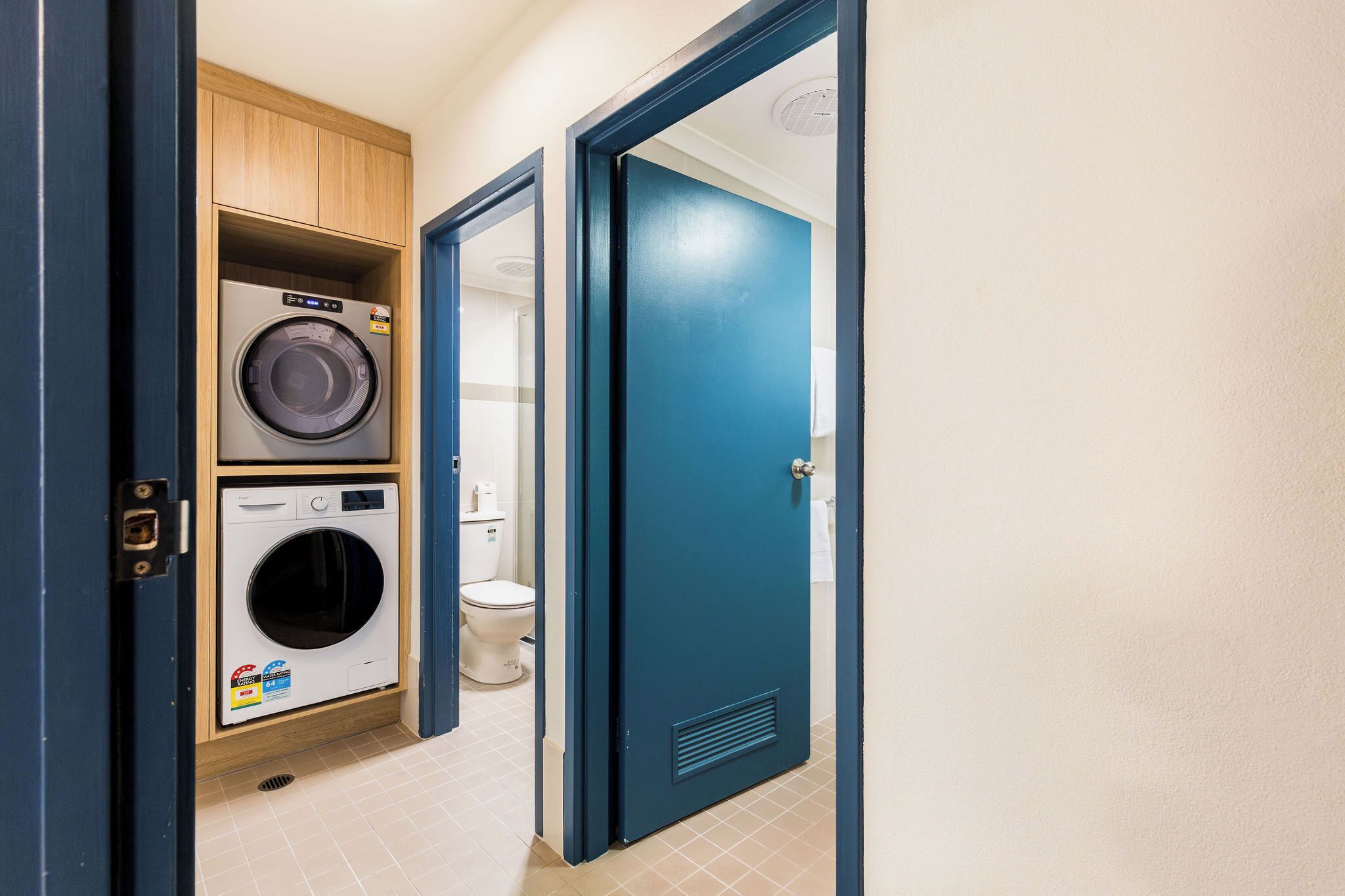 cabinet queen twin & sofa (capital s) | 1 bedroom, desk, blackout curtains, soundproofing