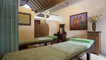 Body treatments, body scrubs, facials, reflexology
