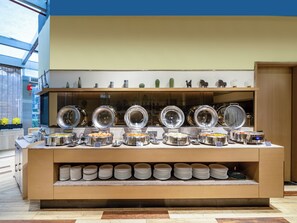 Morgenmadsbuffet hver dag mod et gebyr