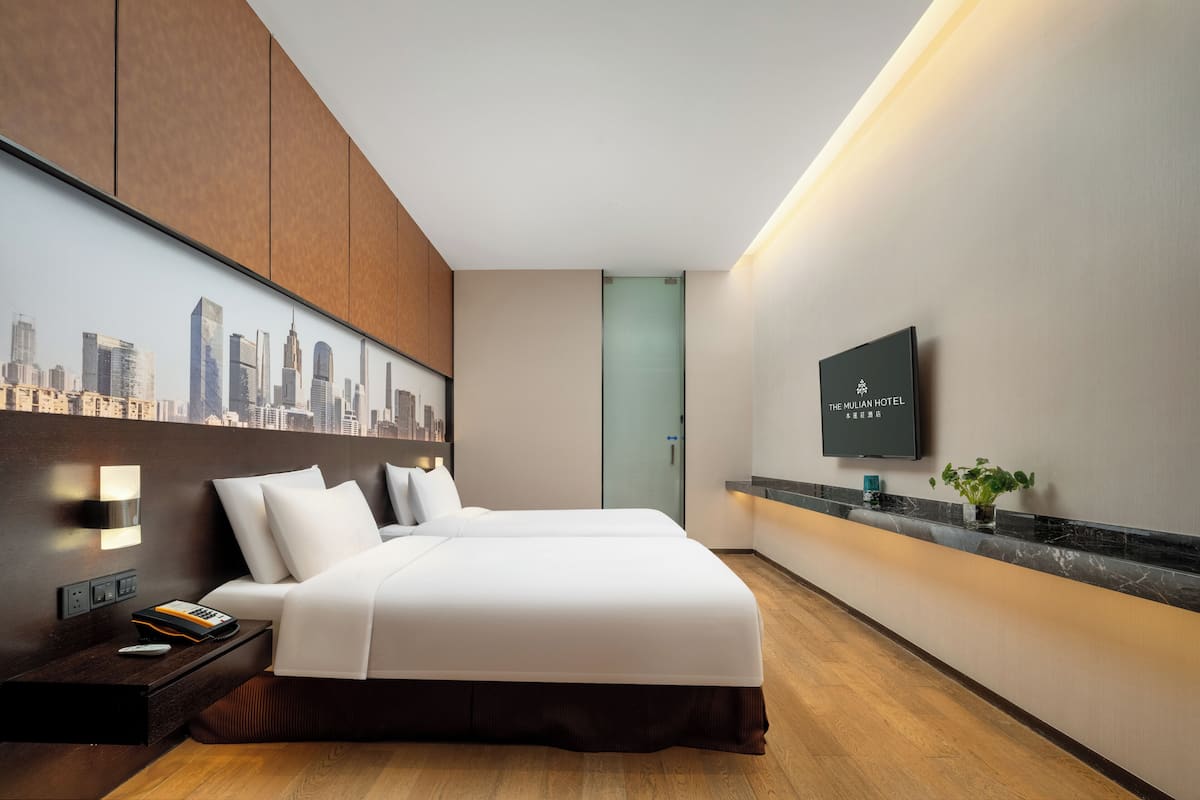 Deluxe Twin Room, 2 Single Beds, No Windows