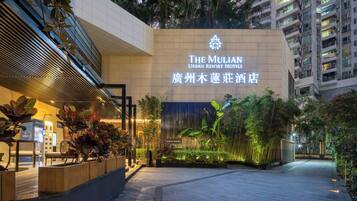 Fassade der Unterkunft