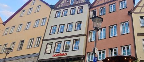 Façade de l’hébergement