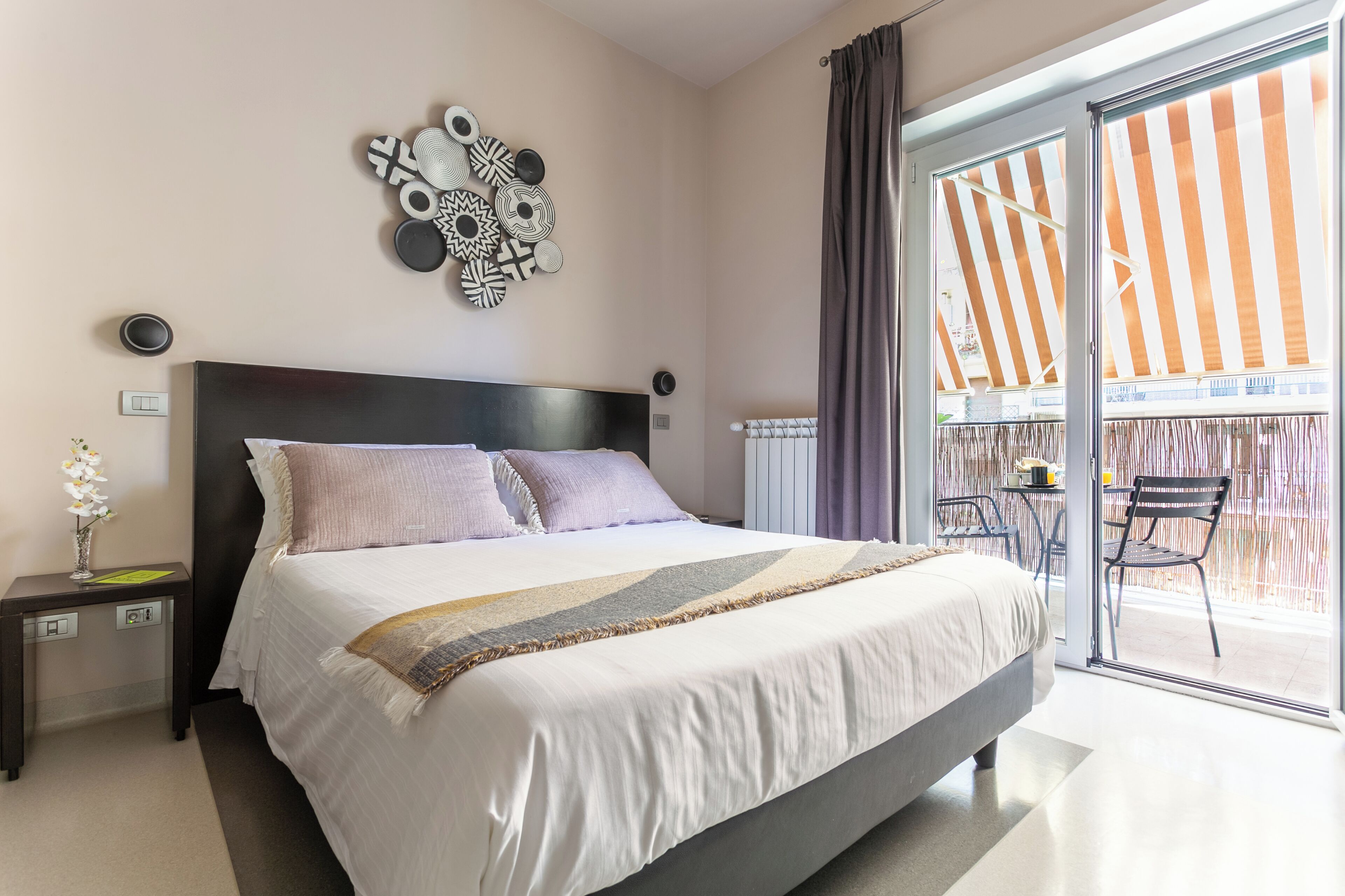 Chambre Double Supérieure, 1 lit double, balcon