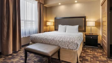 Ropa de cama de alta calidad y escritorio