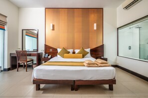 Deluxe Double Room | Premium bedding, down duvets, pillow-top beds, minibar - Shinagawa Beach (Balapitiya)
