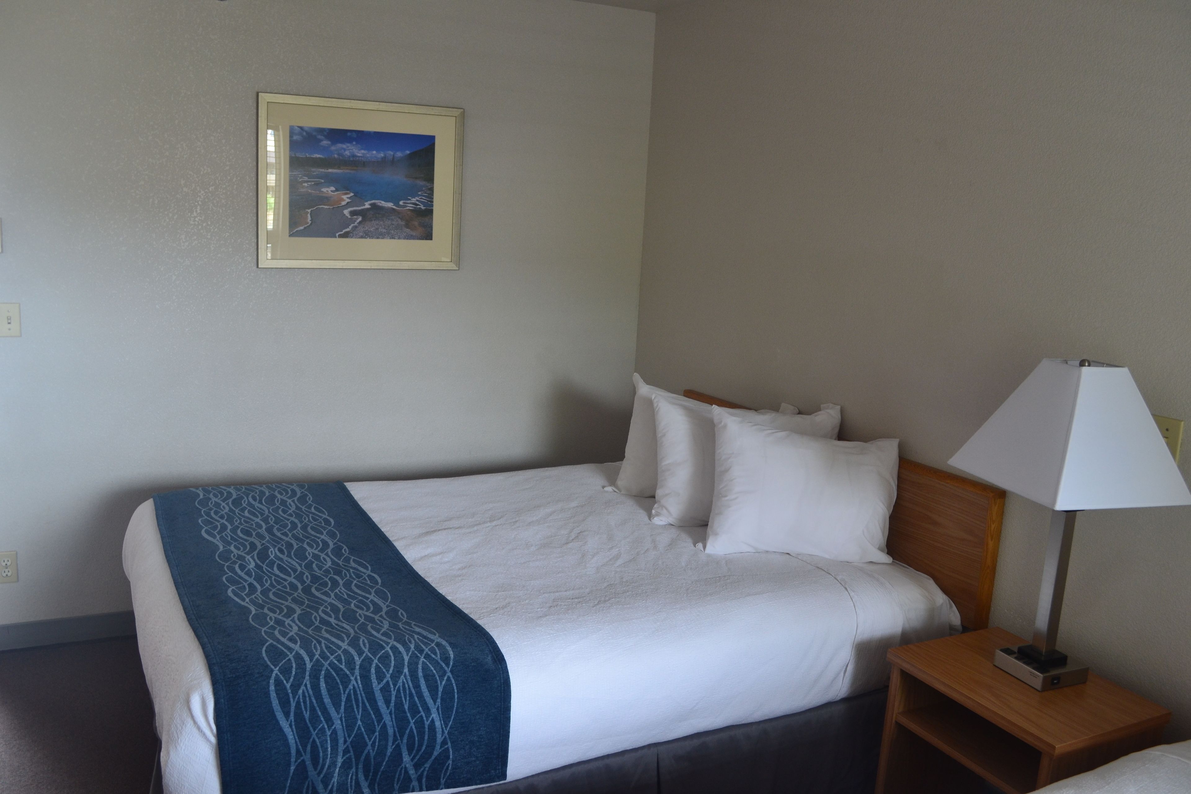 standard room, 2 queen beds, accessible, mountain view | desk, soundproofing, iron/ironing board, free wifi