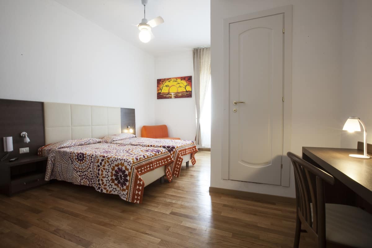 Twin Room, 1 Bedroom | 1 bedroom, down comforters, memory foam beds, in-room safe