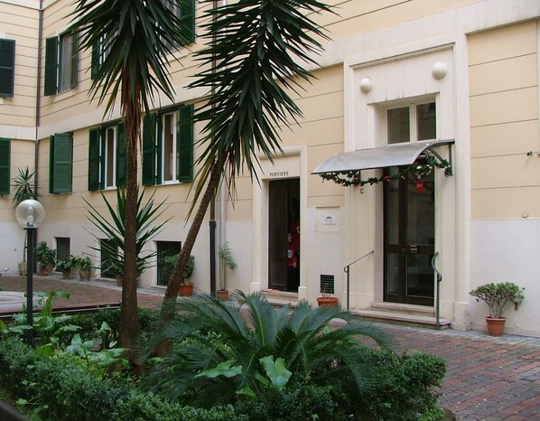 Entrée de l’hébergement