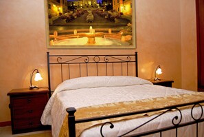 Chambre Double, salle de bains commune