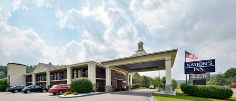 Façade de l’hébergement