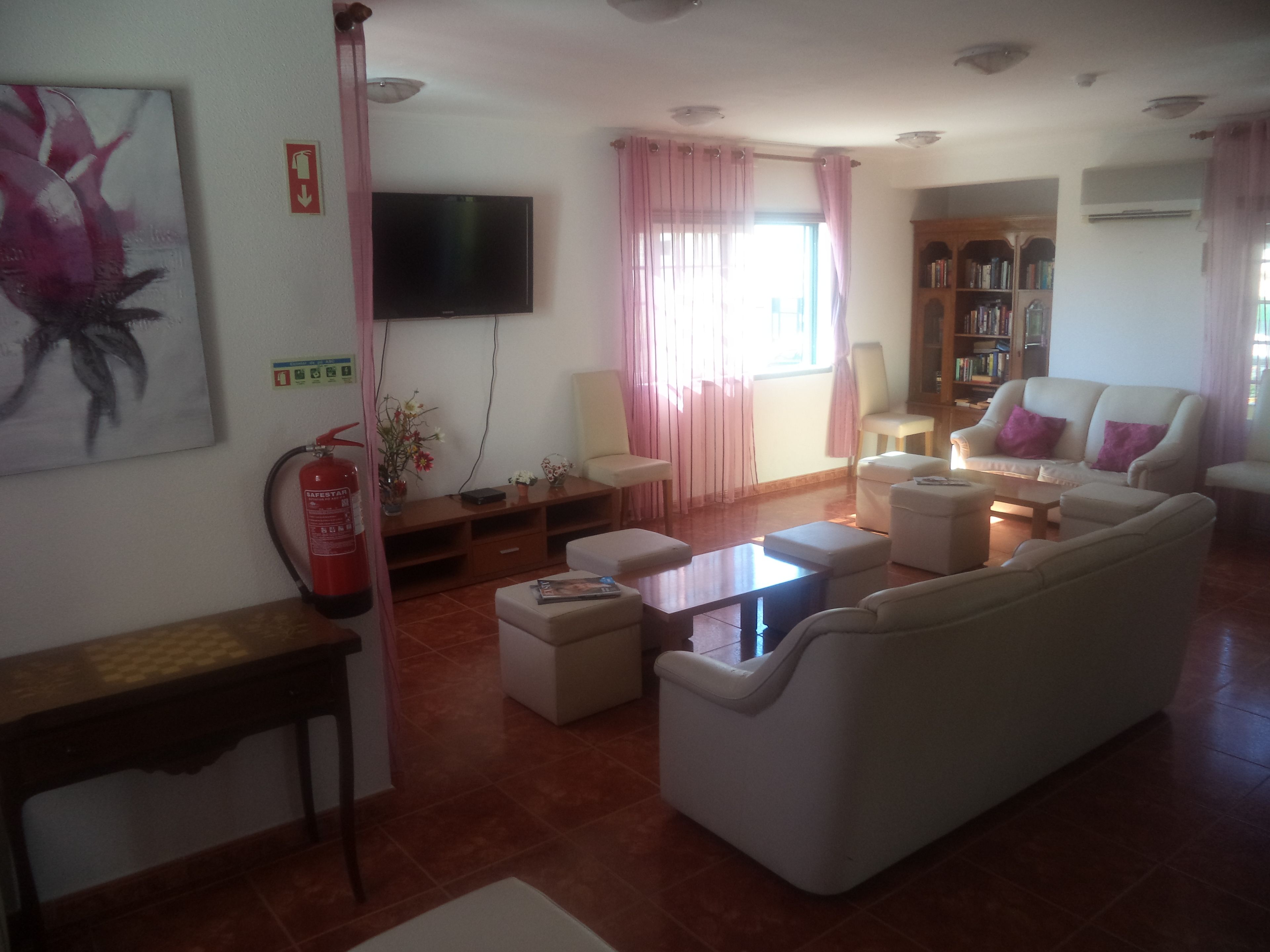 Sala de estar en el lobby