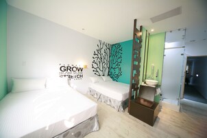 四人房 | 羽絨被、熨斗/熨衣板、免費無線上網、床單