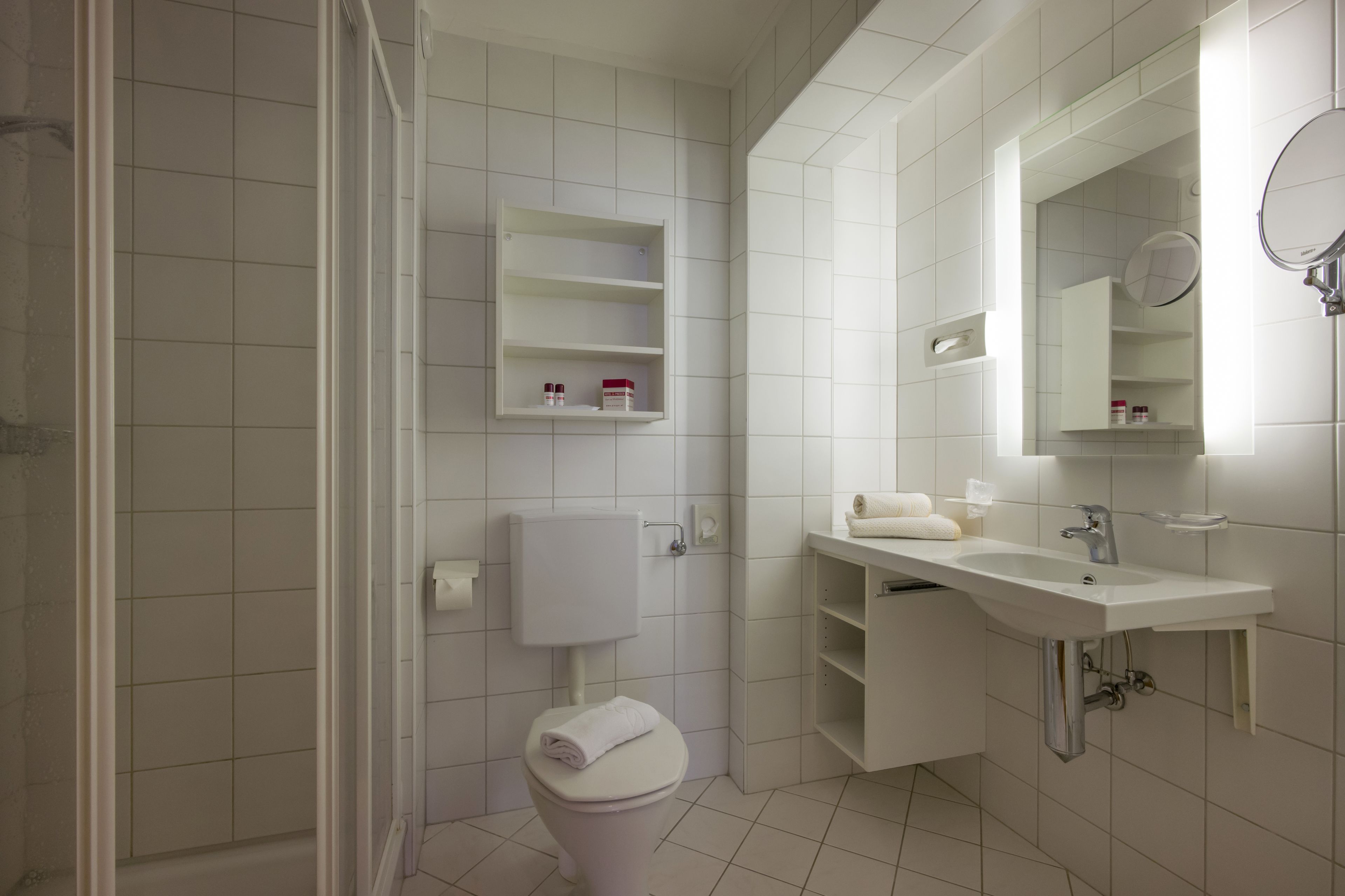 standard double room, balcony, mountain view | bathroom | hair dryer, towels