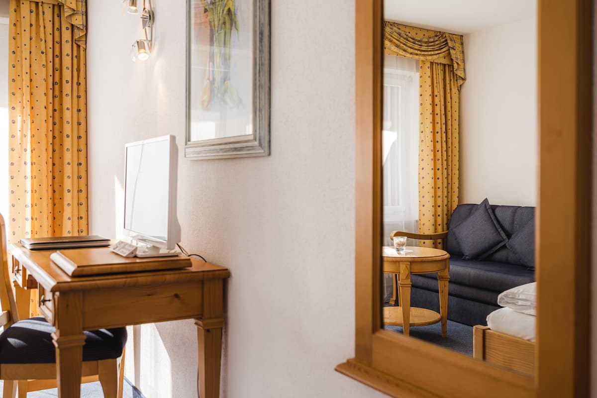 double room Panorama Plus | 1 slaapkamer, hypoallergeen beddengoed, donzen dekbedden