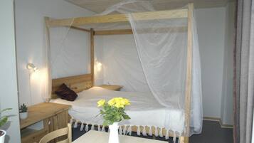 Individually decorated, individually furnished, desk, cots/infant beds