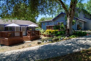 Façade de l’hébergement