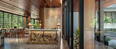 Lobby sitting area