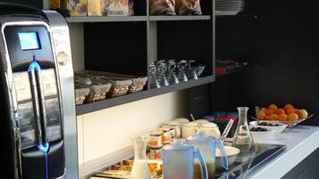 Daily buffet breakfast (EUR 12.50 per person)