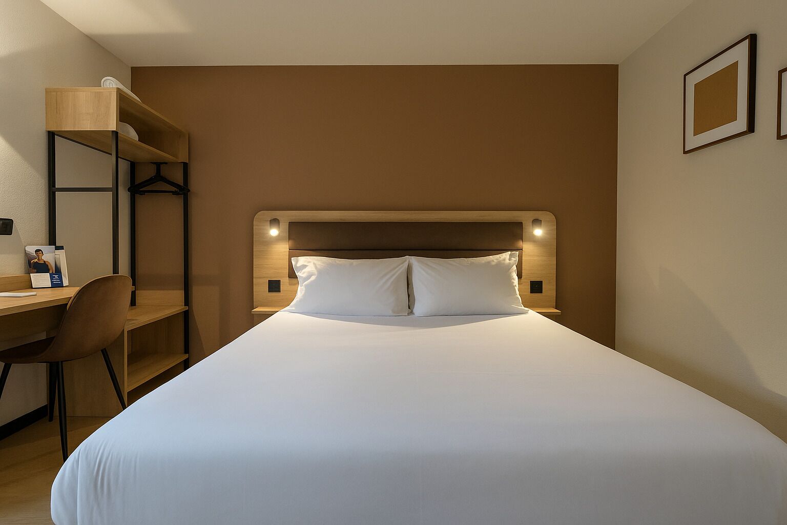 Habitación doble clásica, 1 cama Queen size | Ropa de cama de alta calidad y caja de seguridad en la habitación 