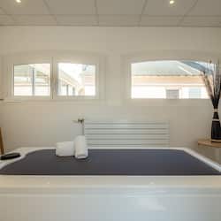 Couples treatment room(s), sauna, hot tub, body treatments, body wraps
