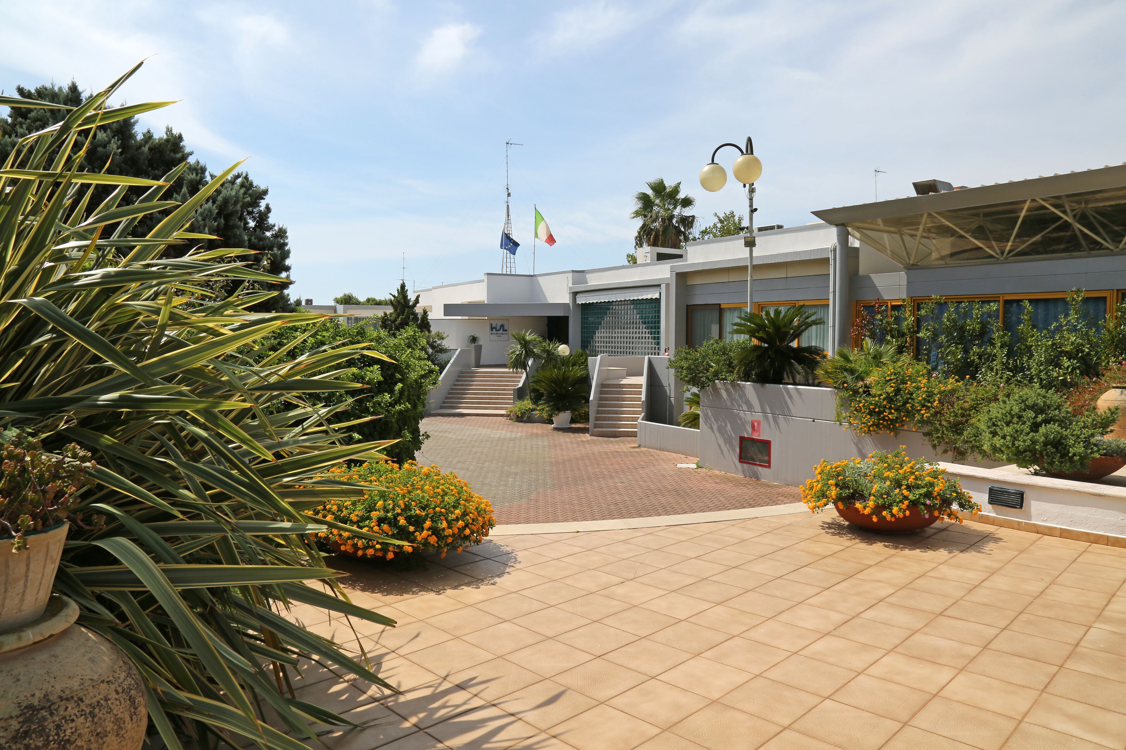 Façade de l’hébergement