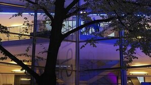 A multi-story building with glass facades and a tree in the foreground. - Aspria Berlin Ku’damm – Sport & Spa (Berlin)