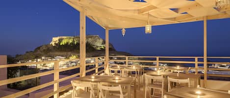 Uitzicht vanuit accommodatie