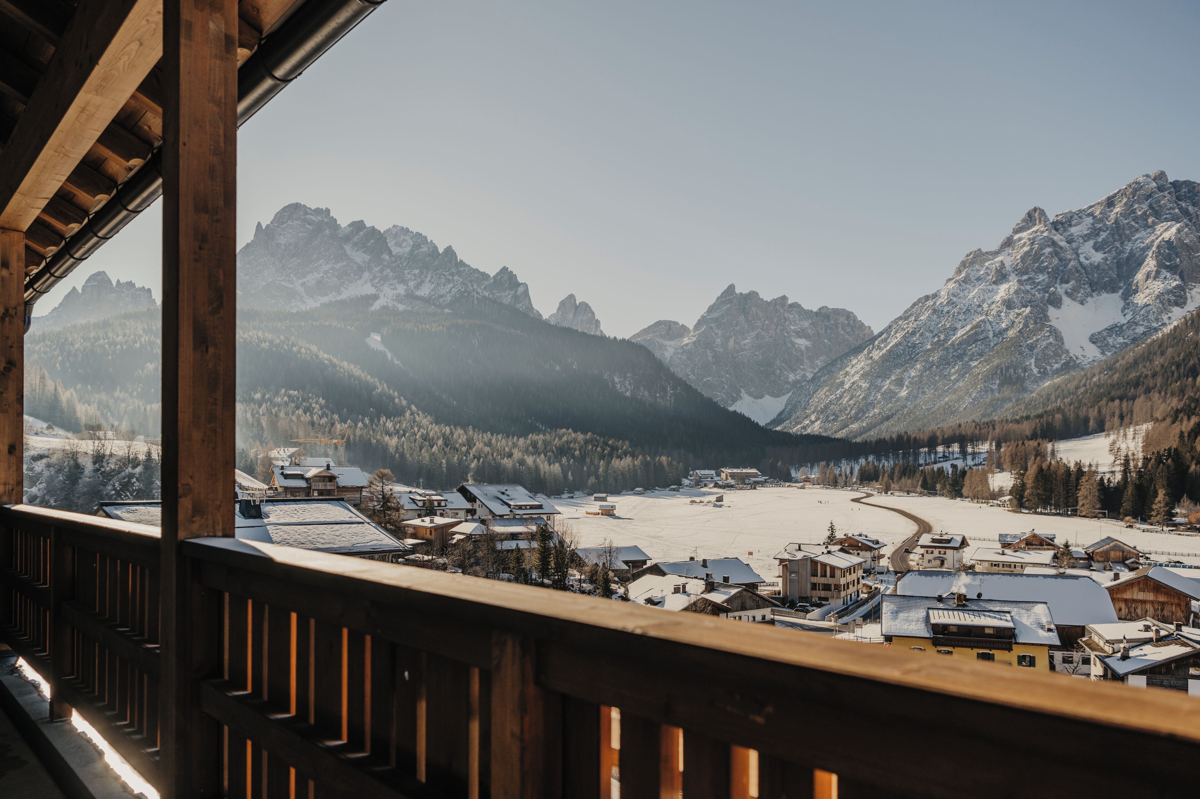 Vue depuis l’hébergement