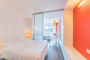 In-room safe, soundproofing, free WiFi, bed sheets - Résidence Montempo Lyon Cité Internationale (Lyon)